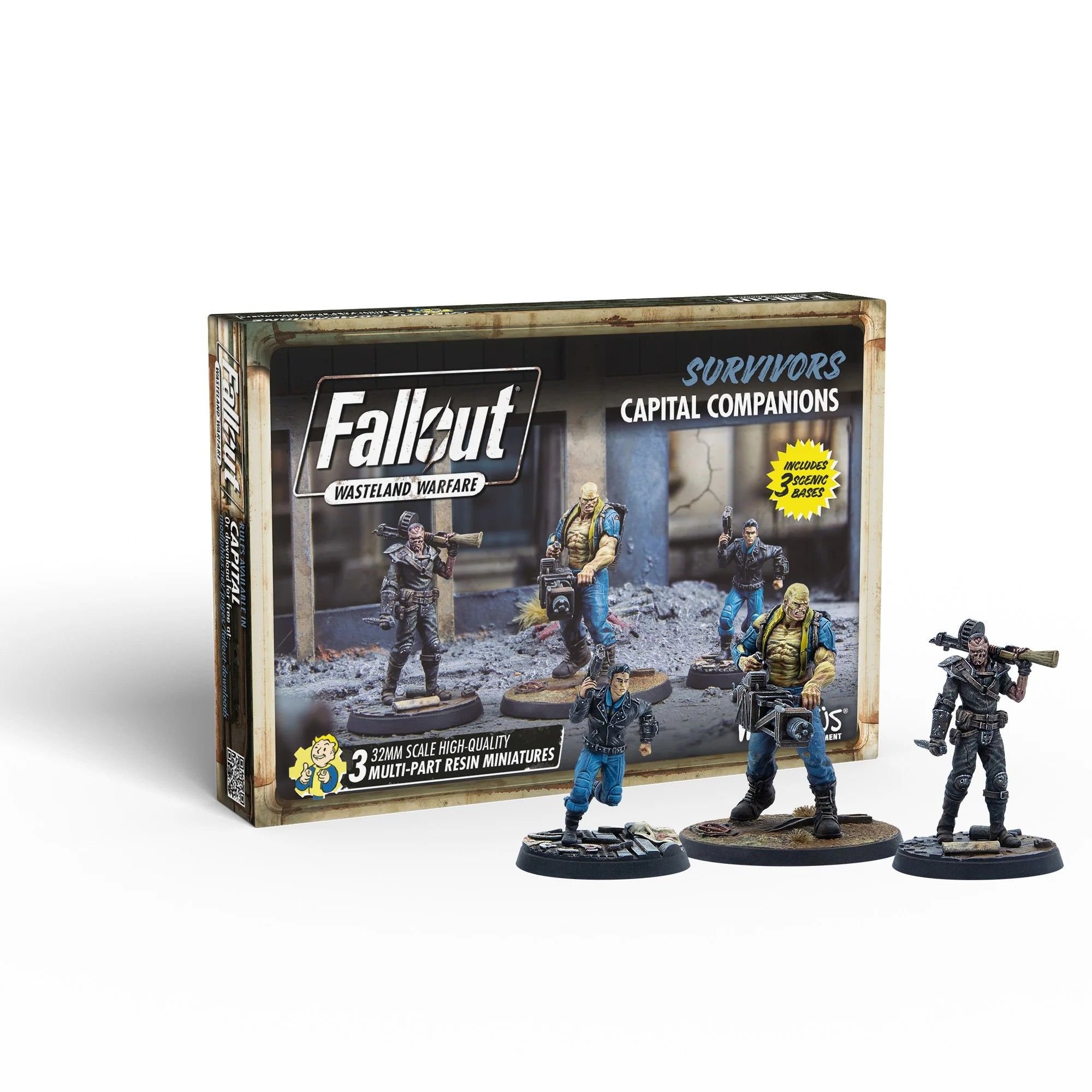 Fallout: Wasteland Warfare - Survivors: Capital Companions