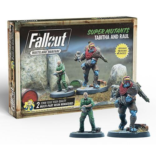 Fallout: Wasteland Warfare - Super Mutants: Tabitha and Raul