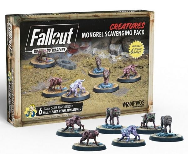 Fallout: Wasteland Warfare - Creatures: Mongrel Scavenging Pack