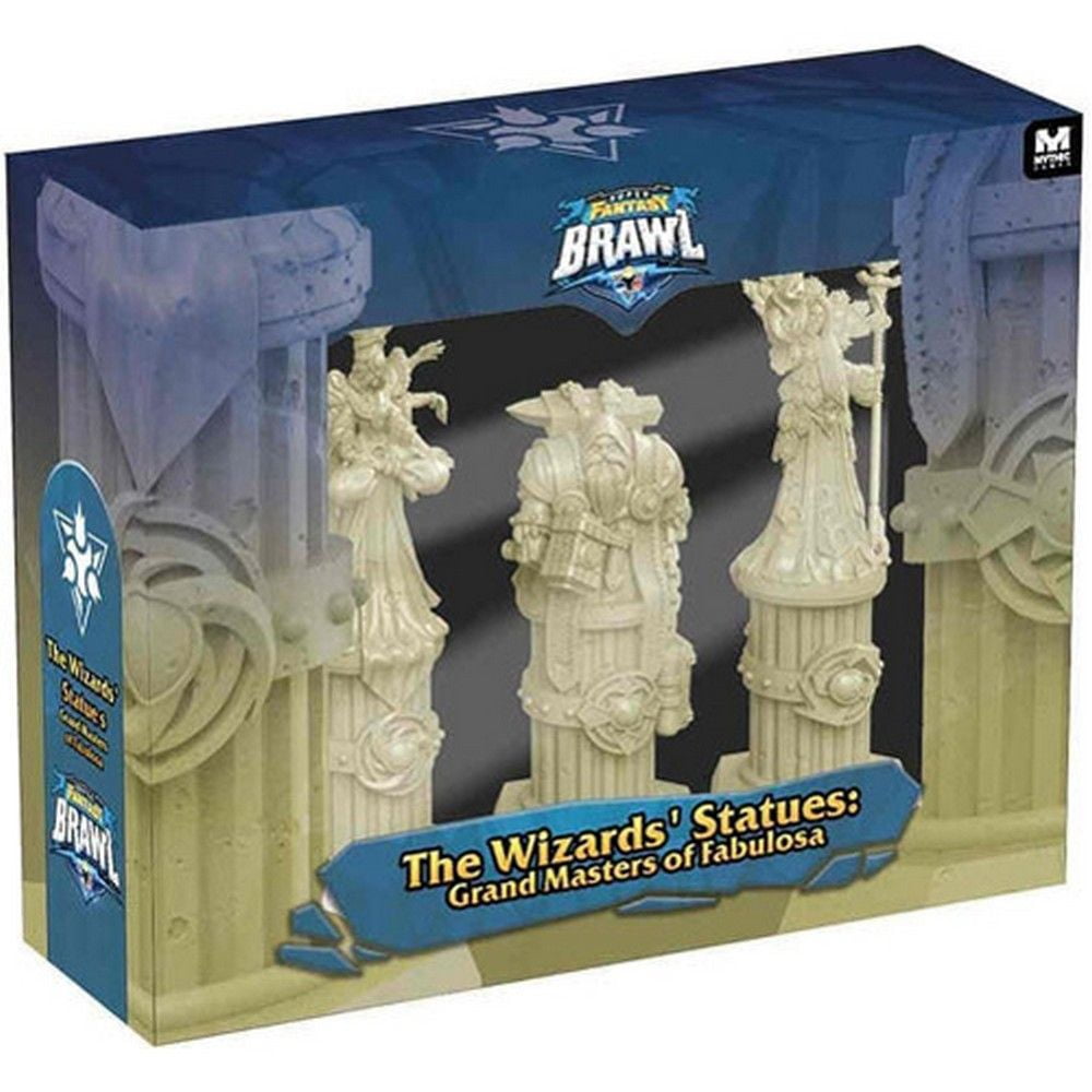 Super Fantasy Brawl: The Wizards Statues Grand Masters of Fabulosa