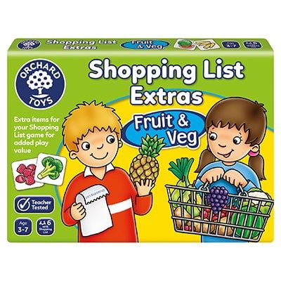 Shopping List Extras Fruit & Veg