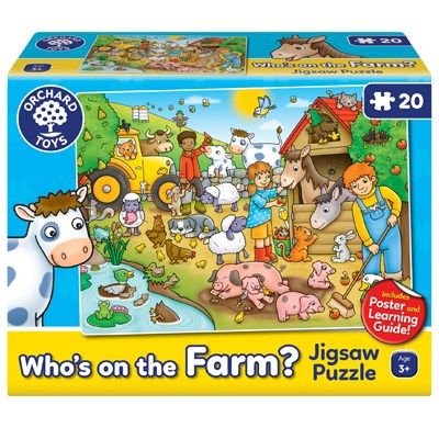 Who's on the Farm Jigsaw Puzzle