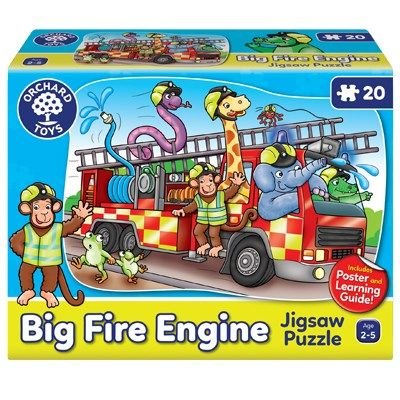 Big Fire Engine Jigsaw Puzzle