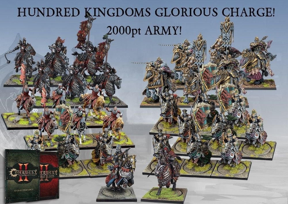 Hundred Kingdoms: Glorious Charge - 2000pt Army