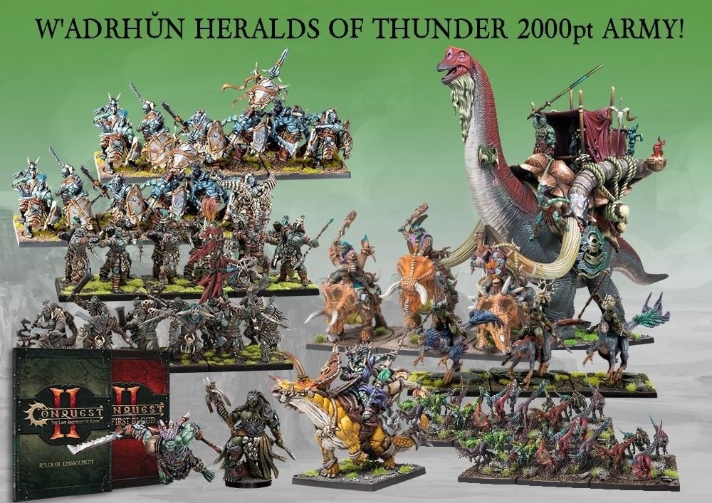 W'adrhun: Heralds of Thunder - 2000pt Army
