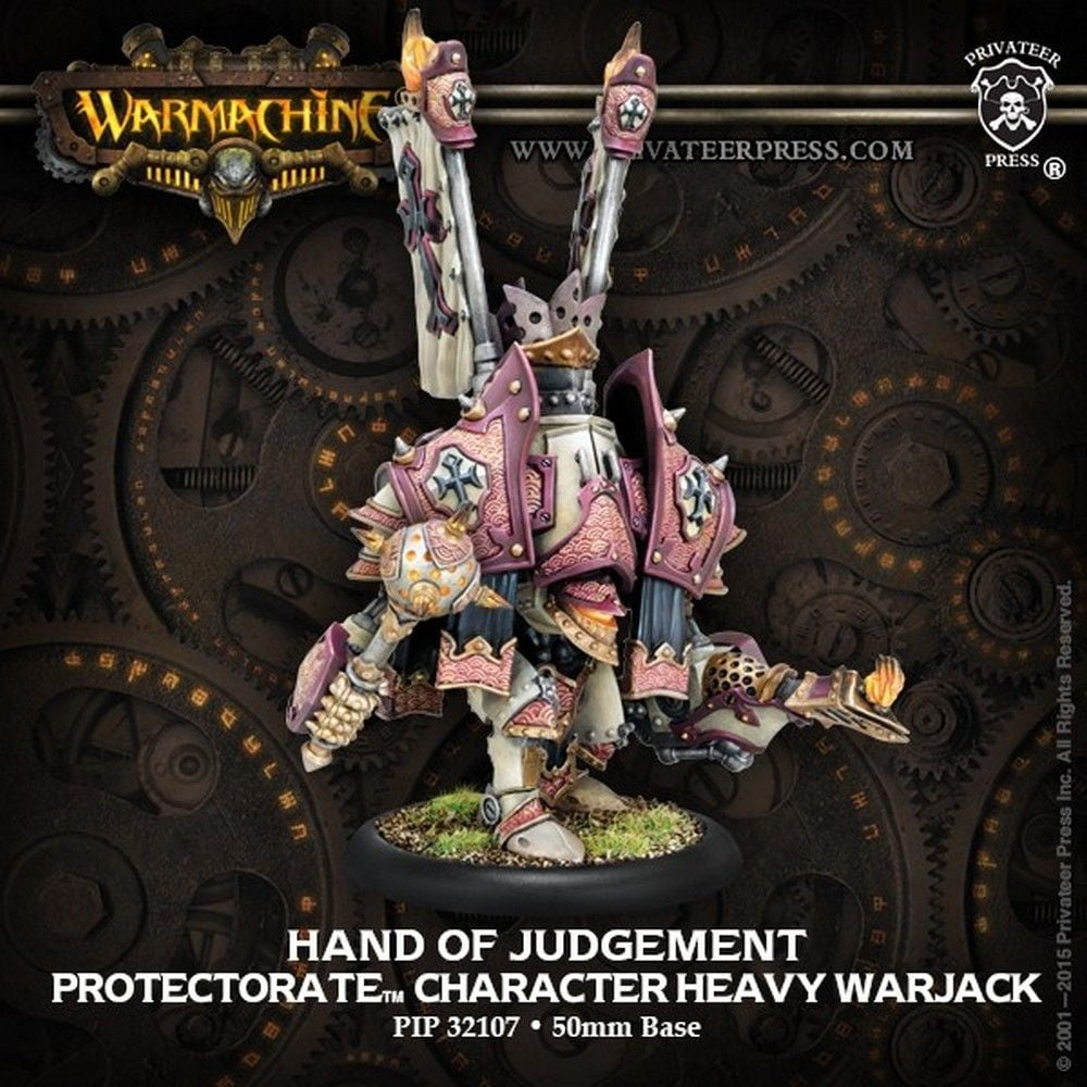 Hand of Judgment Protectorate Character Heavy Warjack