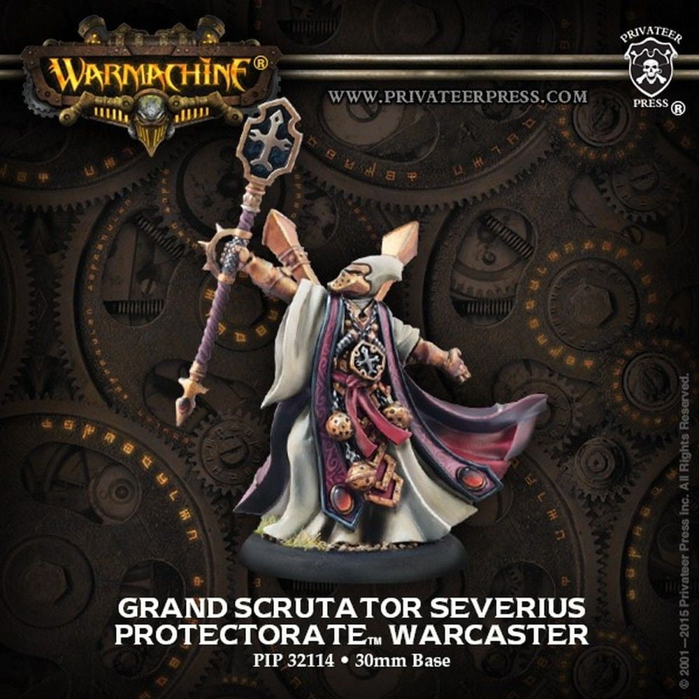 Grand Scrutator Severius Protectorate Warcaster
