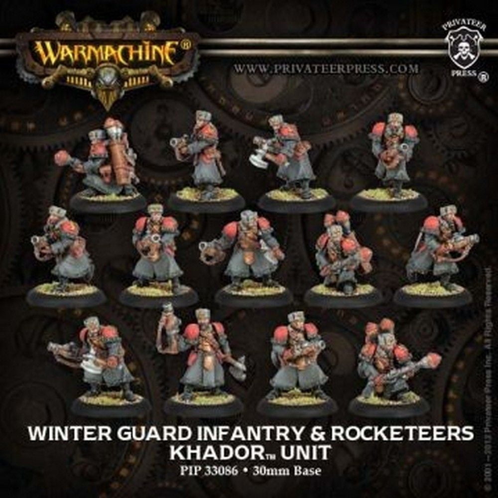 Winter Guard Infantry and Rocketeers