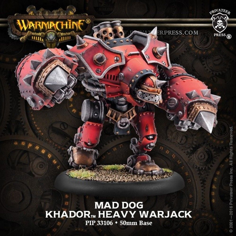 Berserker - Mad Dog - Rager Khador Heavy Warjack