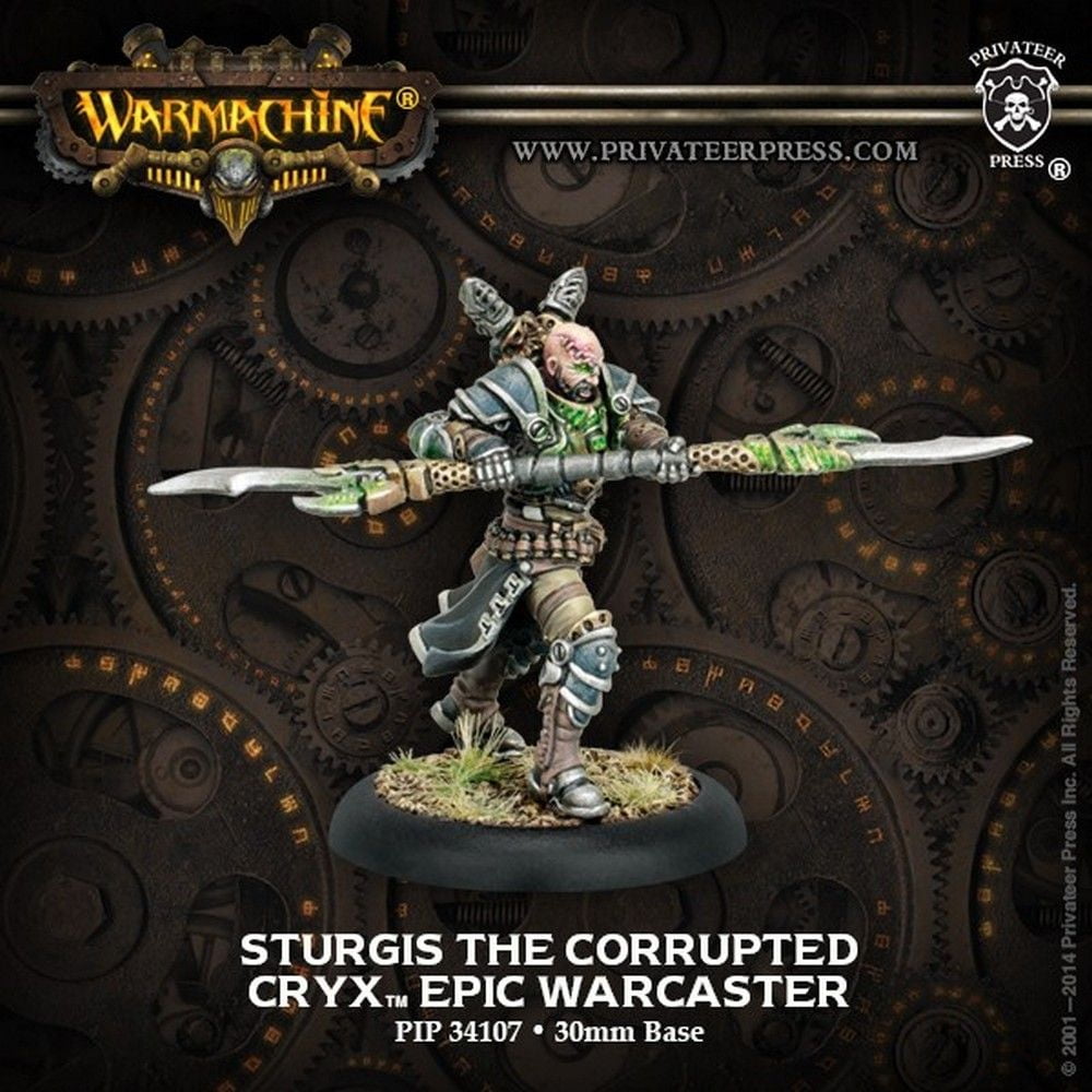 Sturgis the Corrupted Cryx Epic Warcaster