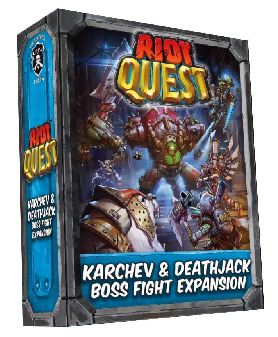 Riot Quest Karchev & Deathjack Malignant Fusion Boss Fight Expansion