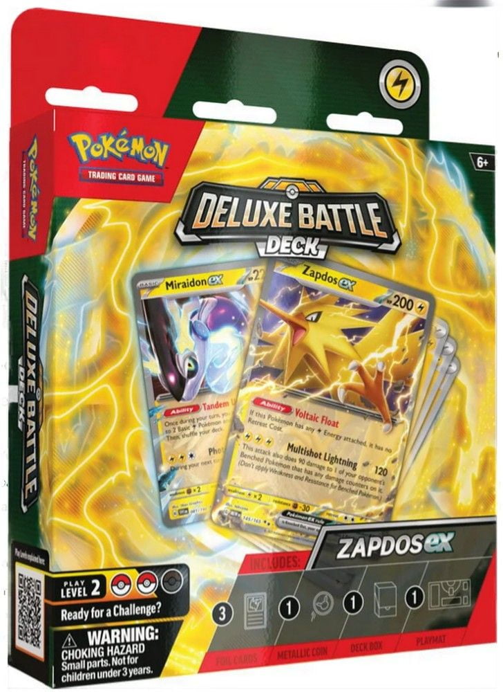 Pokemon TCG: Zapdos ex Deluxe Battle Deck