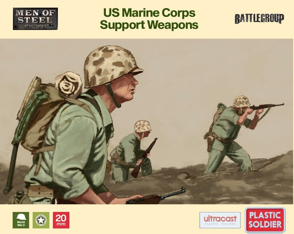US Marine Corps Support Weapons