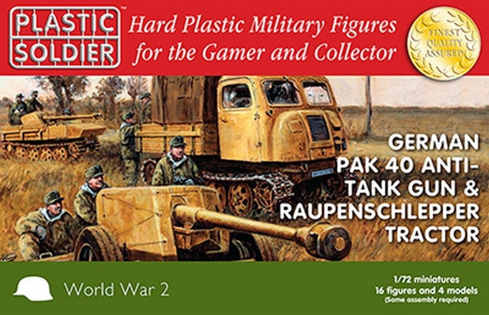 1/72nd Pak 40 and Raupenschlepper Ost