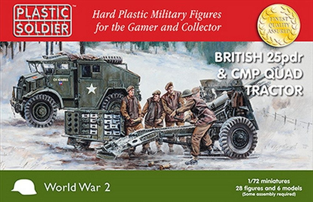 1/72nd British 25pdr and CMP Quad Tractor