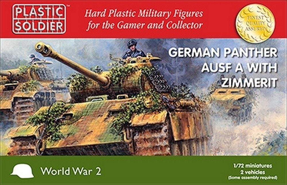 1/72nd Panther Ausf A with zimmerit