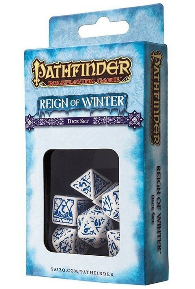 Pathfinder Reign of Winter Dice Set (7)