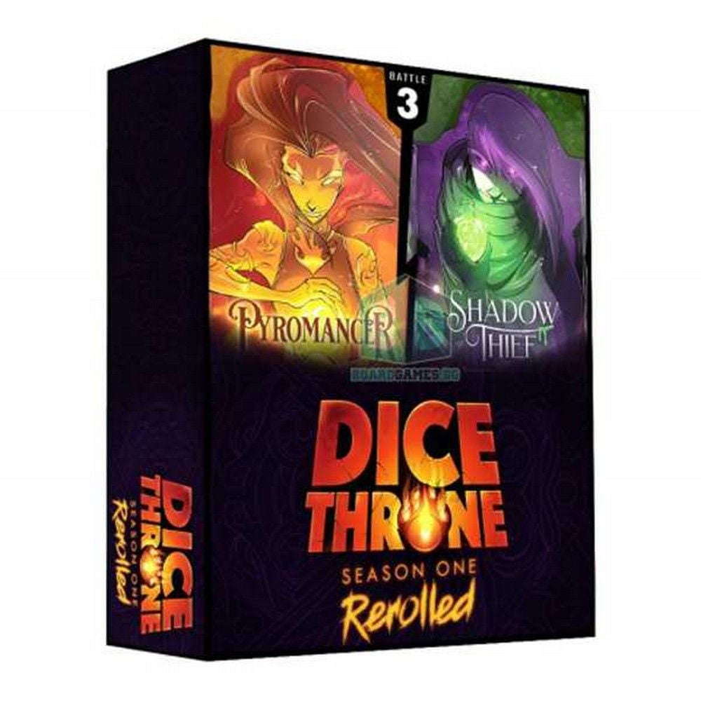 Dice Throne Season One ReRolled 3: Pyromancer vs. Shadow Thief