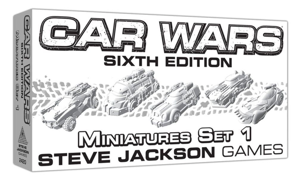 Miniatures Set 1: Car Wars Sixth Edition