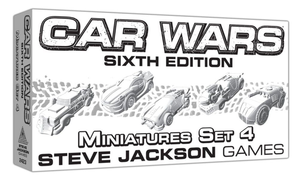 Miniatures Set 4: Car Wars Sixth Edition