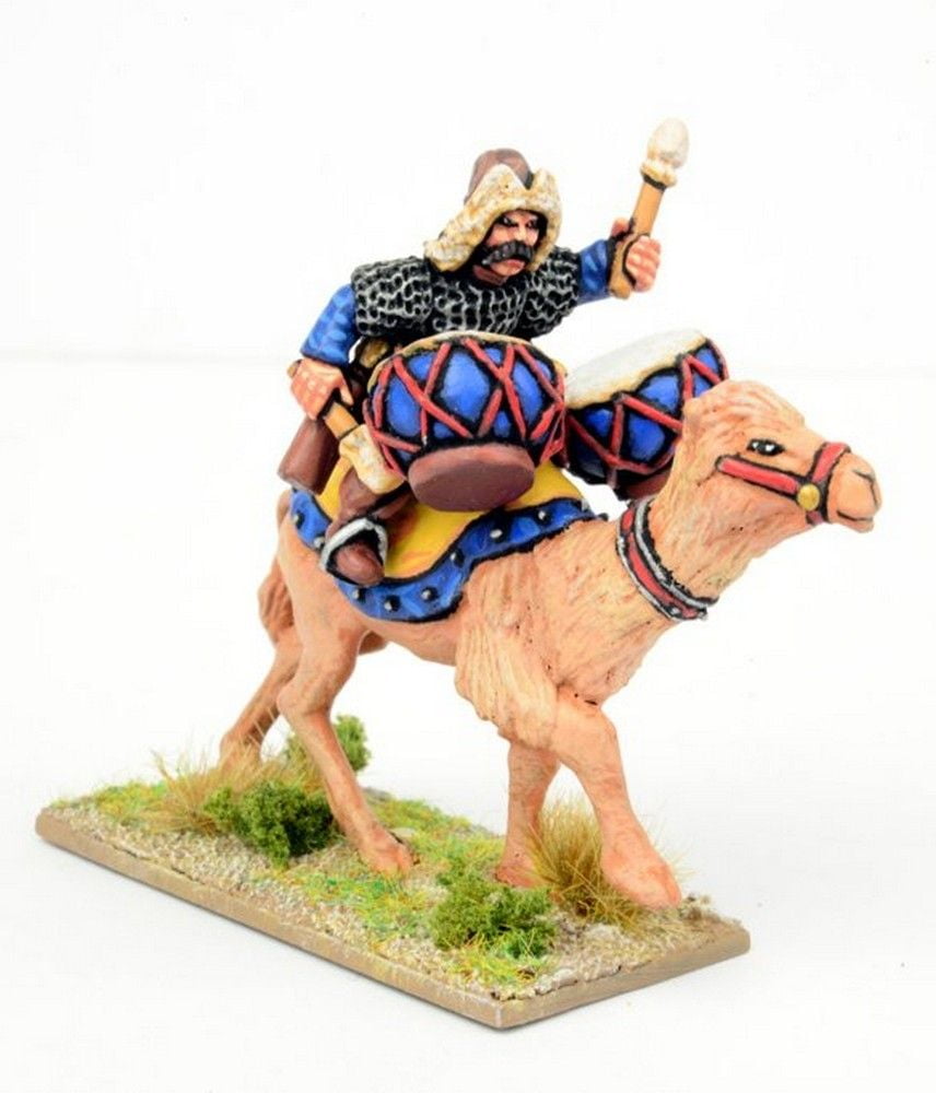 Mongol Wardrummer on Camel