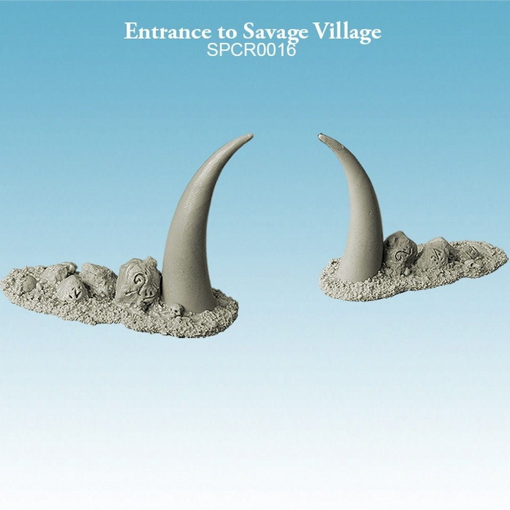 Entrance to Savage Village