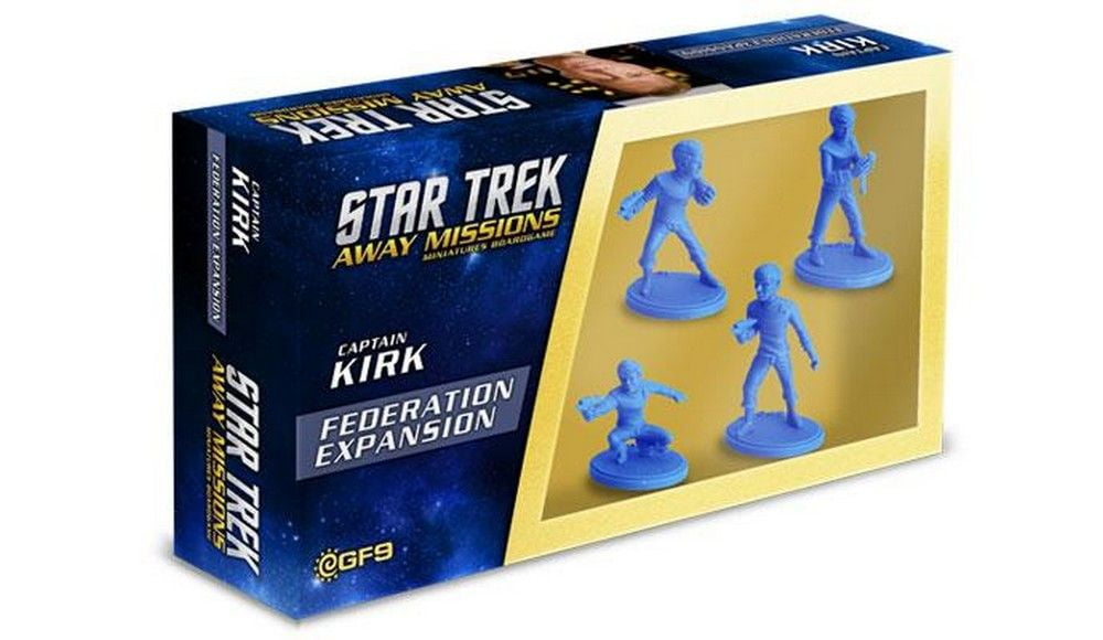 Star Trek: Away Missions Board Game - Captain Kirk Federation Expansion