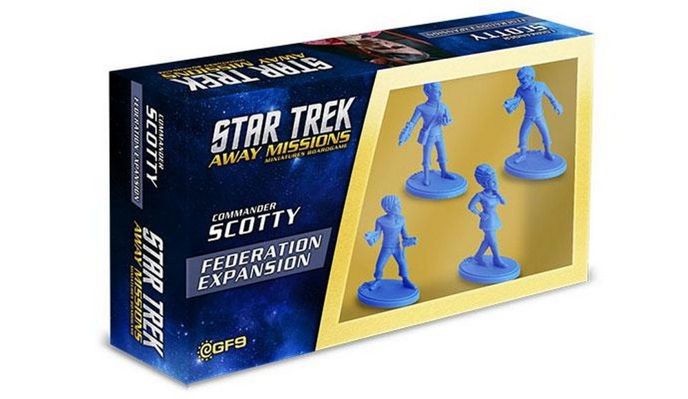 Star Trek: Away Missions Board Game - Commander Scotty Federation Expansion
