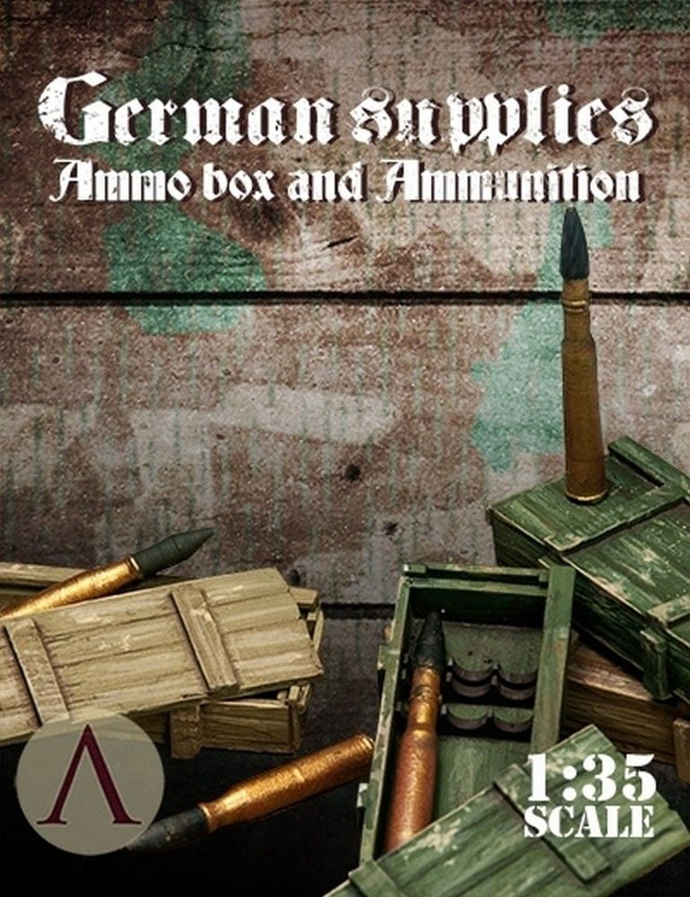 German Supplies - Ammo Box And Ammunition