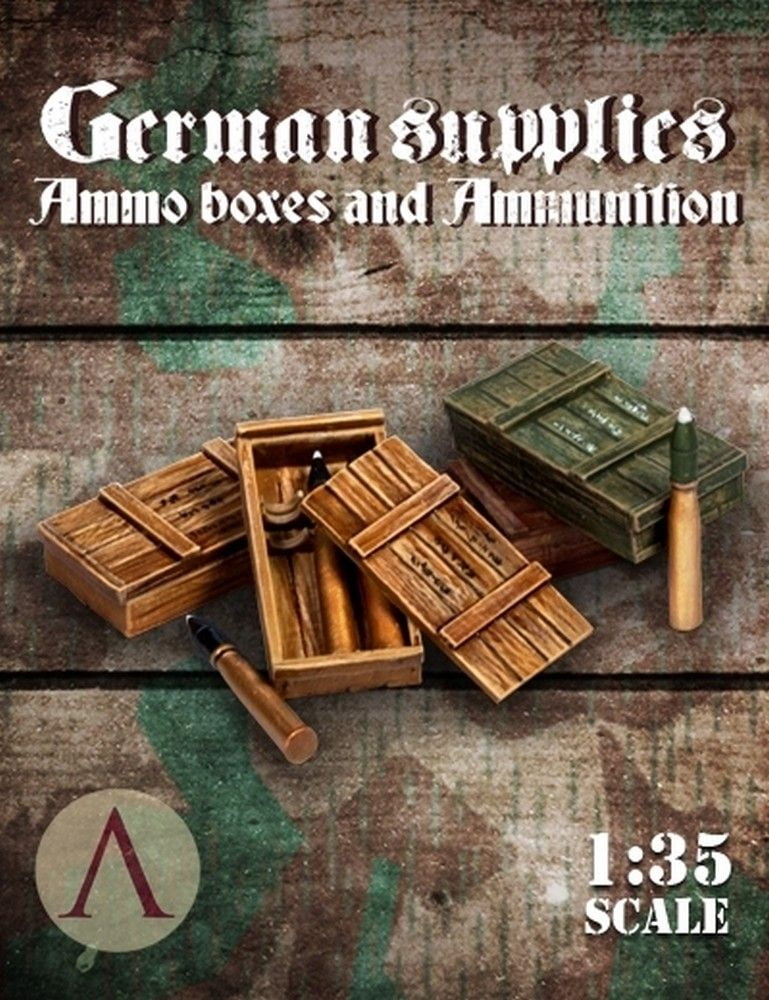 German Supplies: Ammo Boxes And Ammunition 2