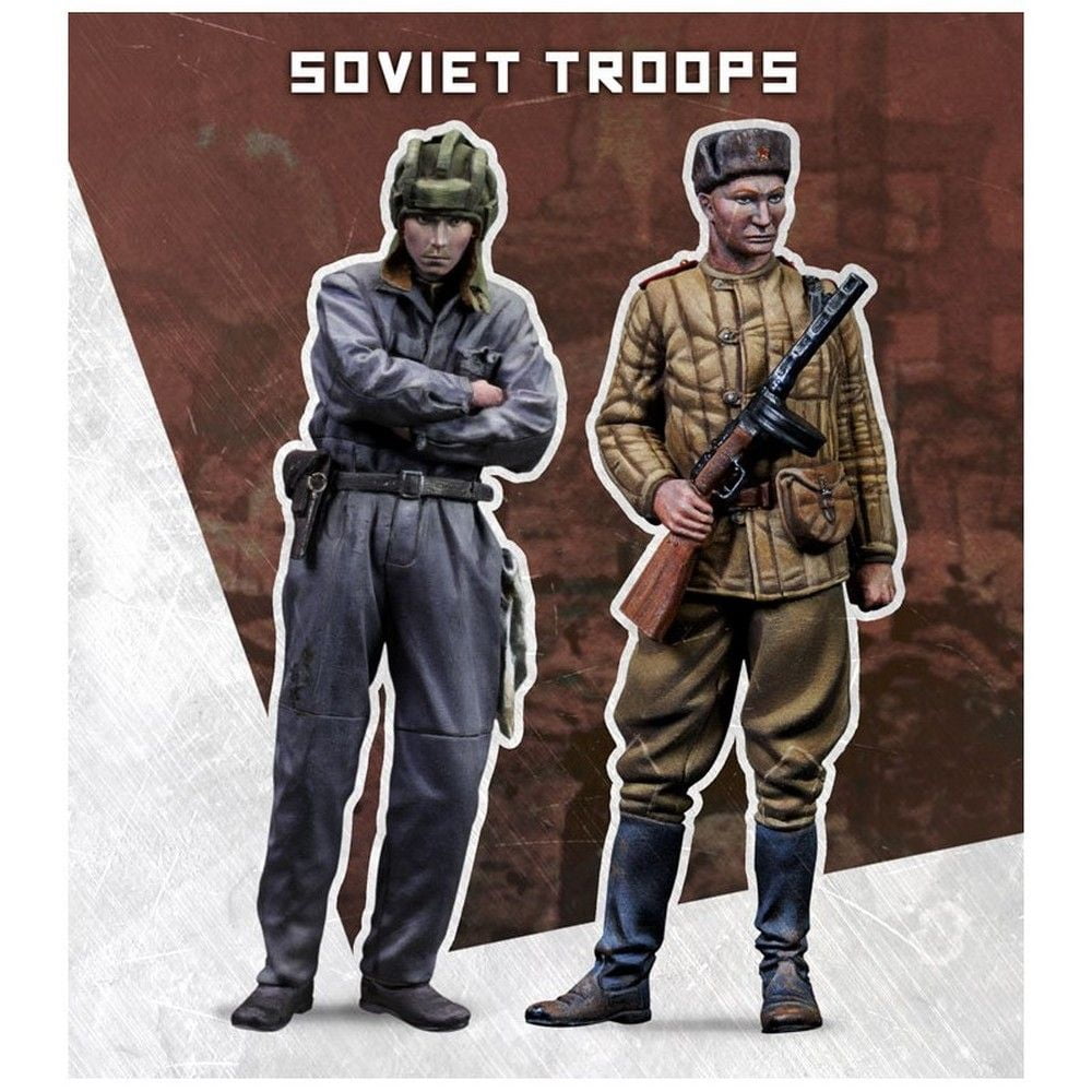 Soviet troops - 1:72 Scale