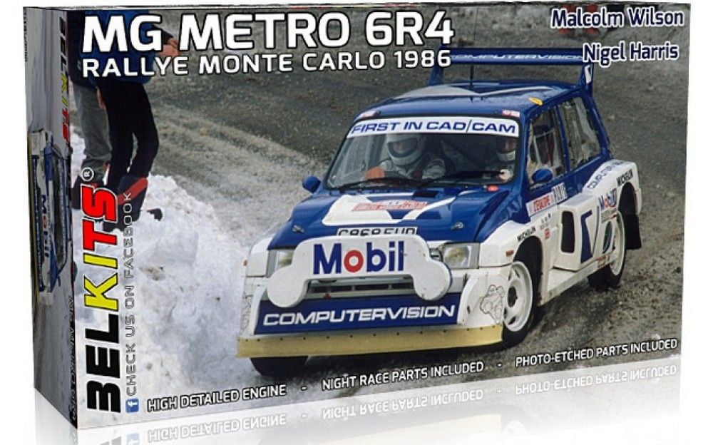 MG Metro 6R4 Rally Monte Carlo 86 M.Wilson