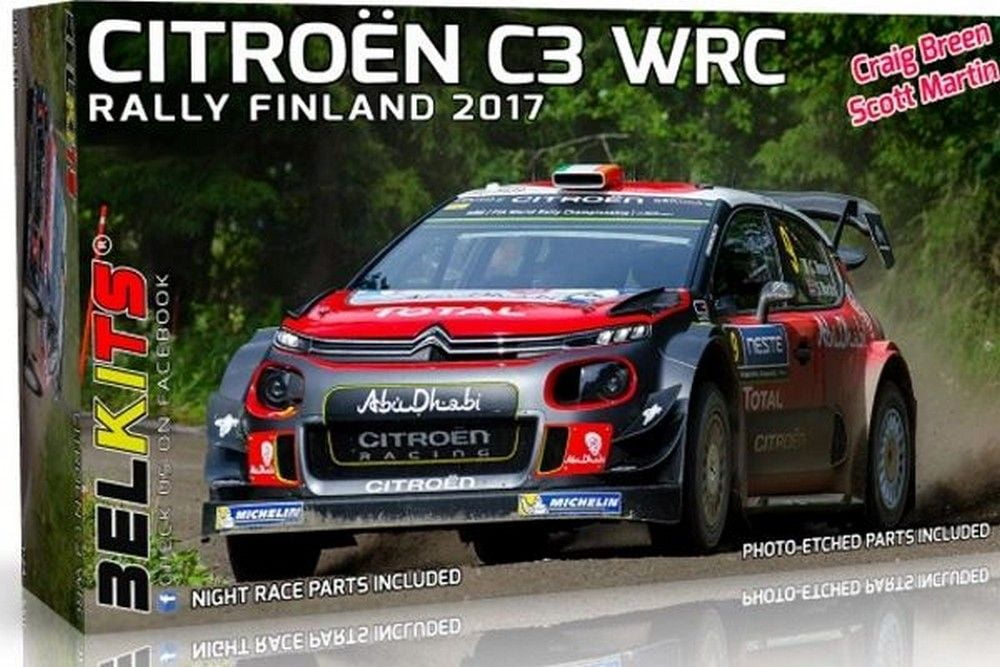 Citroen C3 WRC Finland Rally 2017 G.Breen