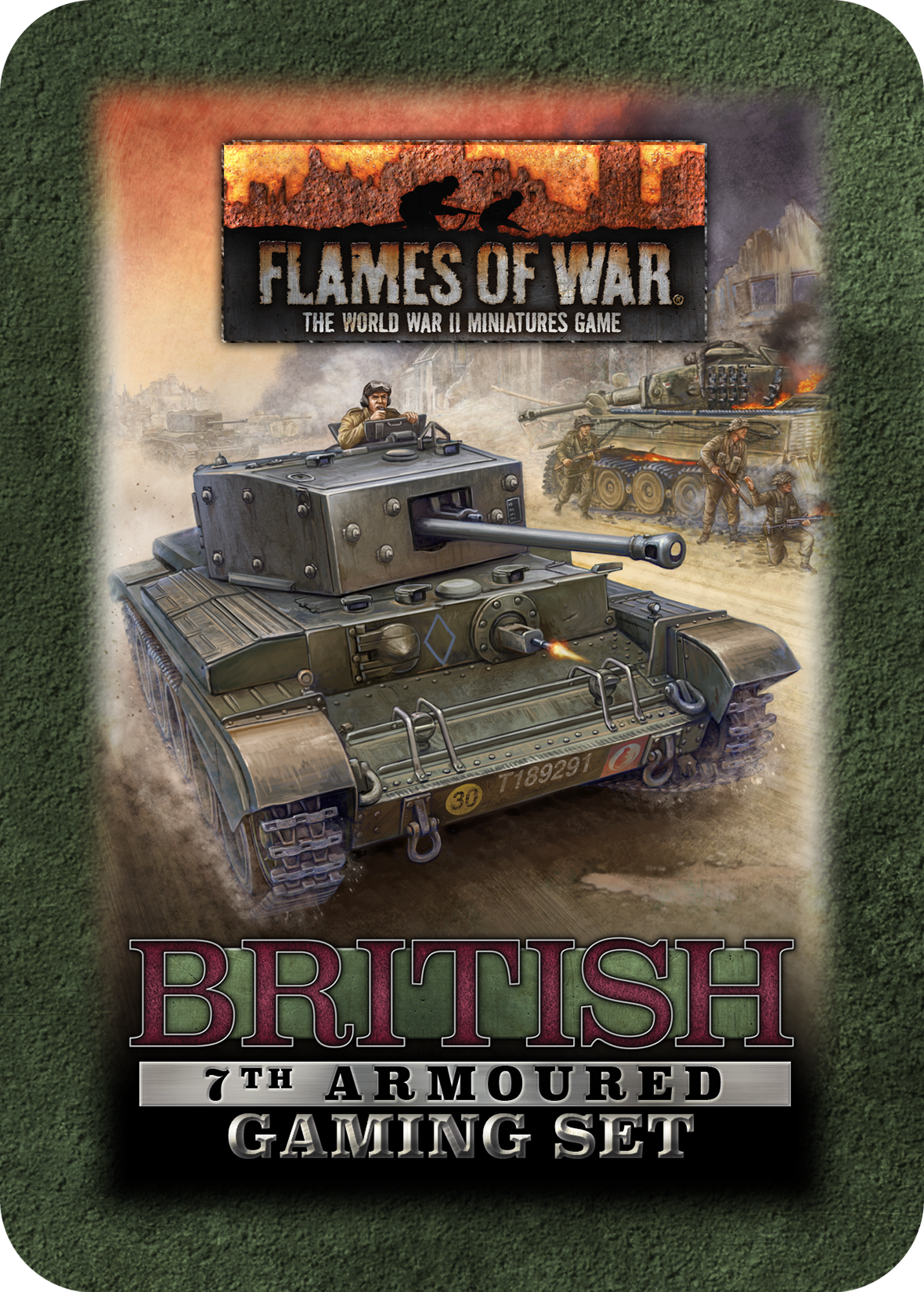 British 7th Armoured Gaming Set