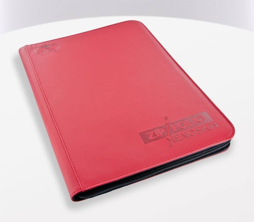 9-Pocket ZipFolio XenoSkin - Red