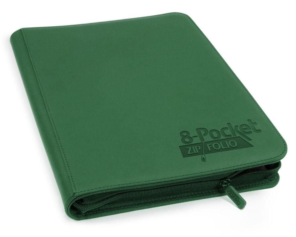 8-Pocket ZipFolio XenoSkin - Green