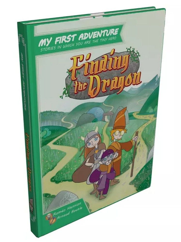 Finding The Dragon: My First Adventure Game Book
