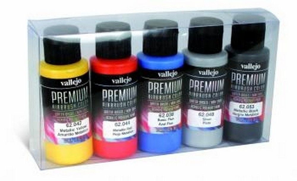 Premium Color Set - Metallic Colours (5 x 60ml)