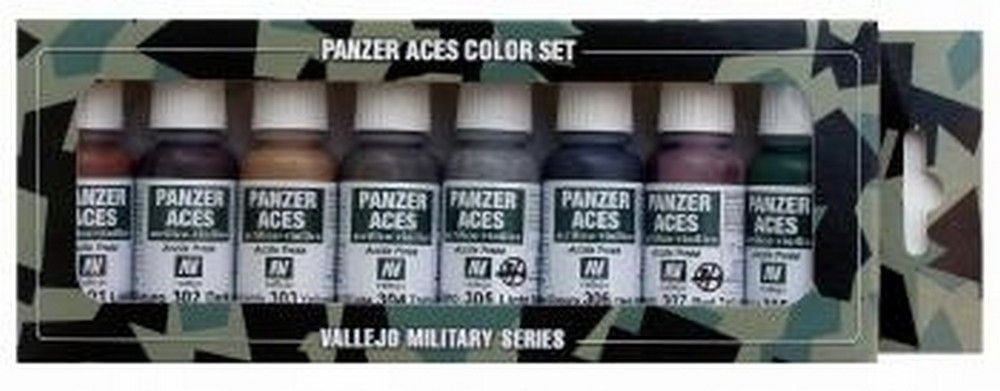 Model Color Set - Panzer Aces No 2 (x8)