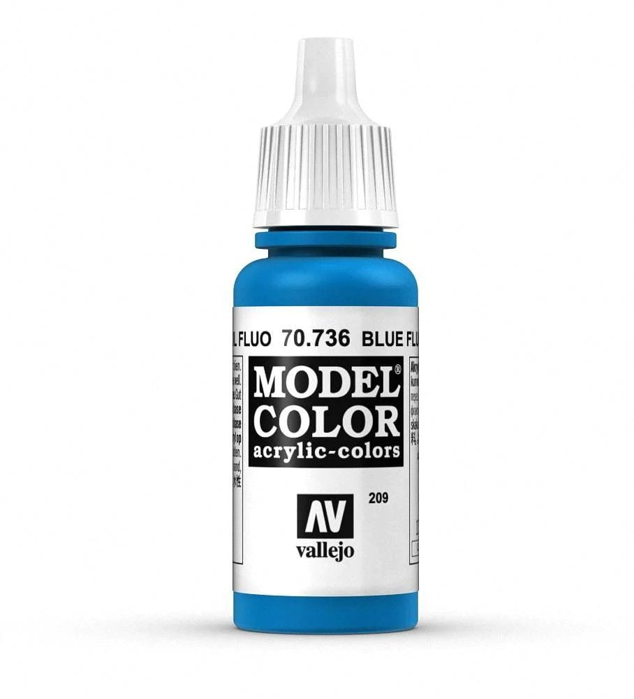 Model Color - Fluorescent Blue