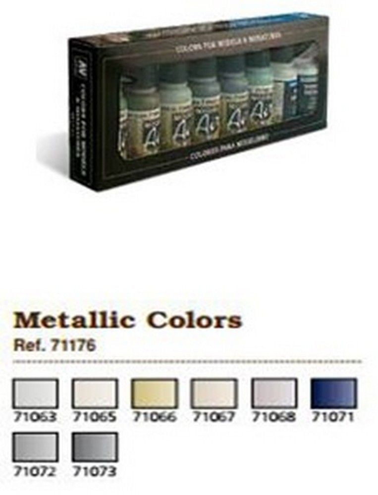 Model Air Set - Metallic Colours