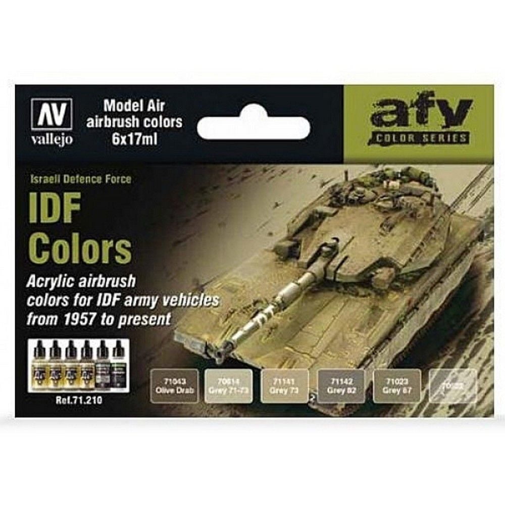 Model Air Set - IDF Army Colours 1957 - Present