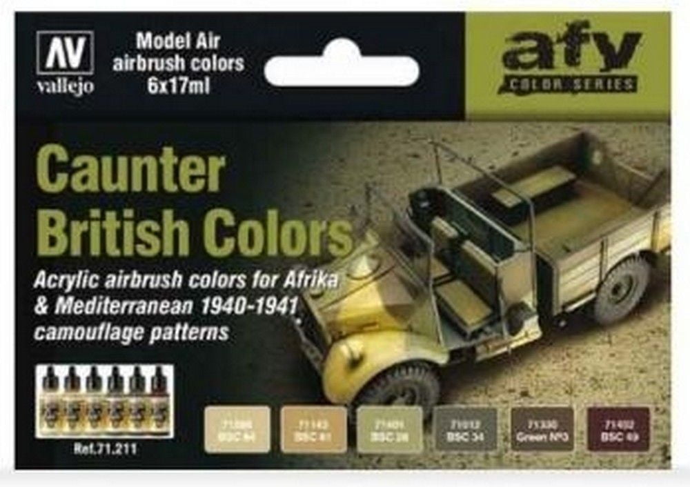 Model Air Set - British Caunter Colours 1940-41