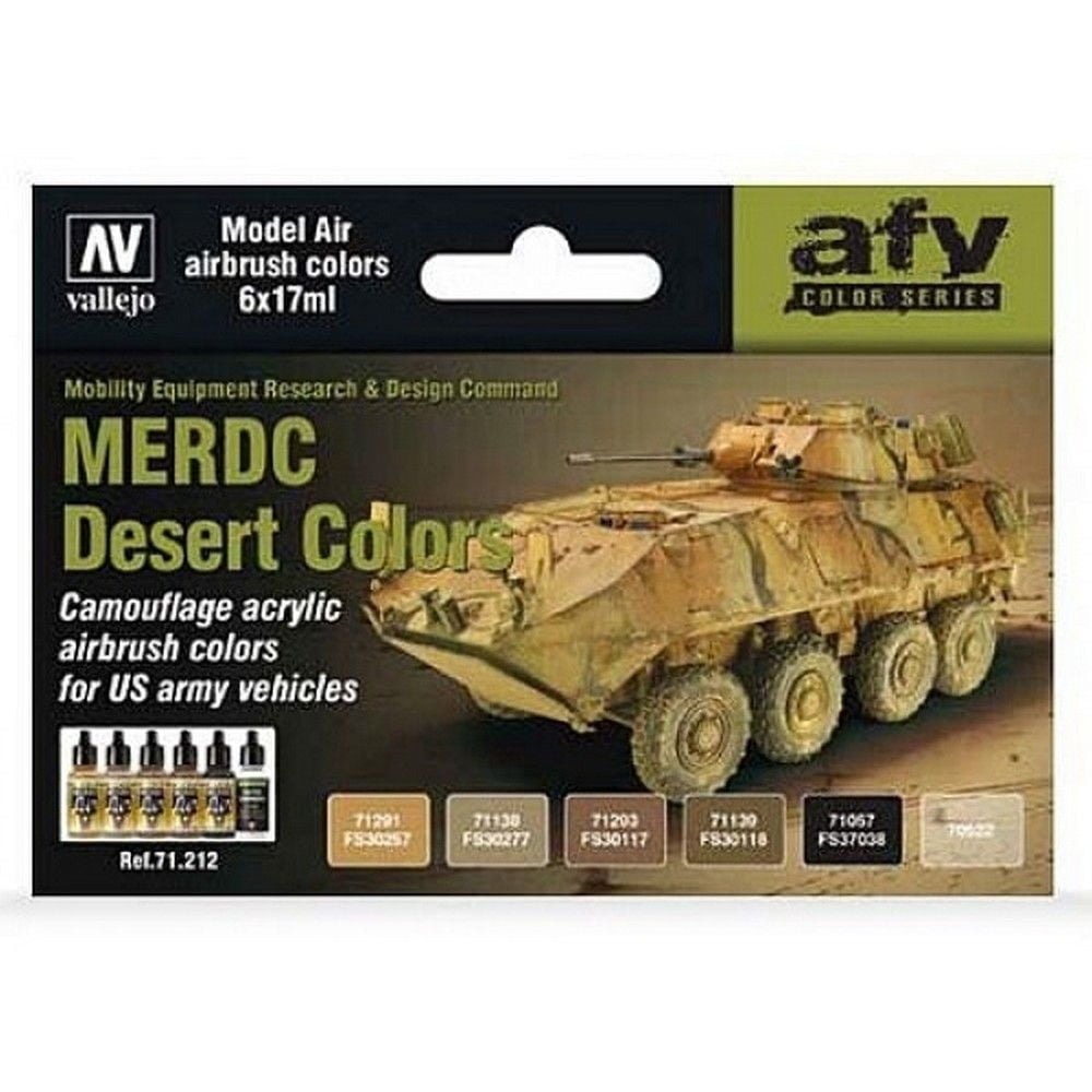 Model Air Set - US MERDC Desert Colours