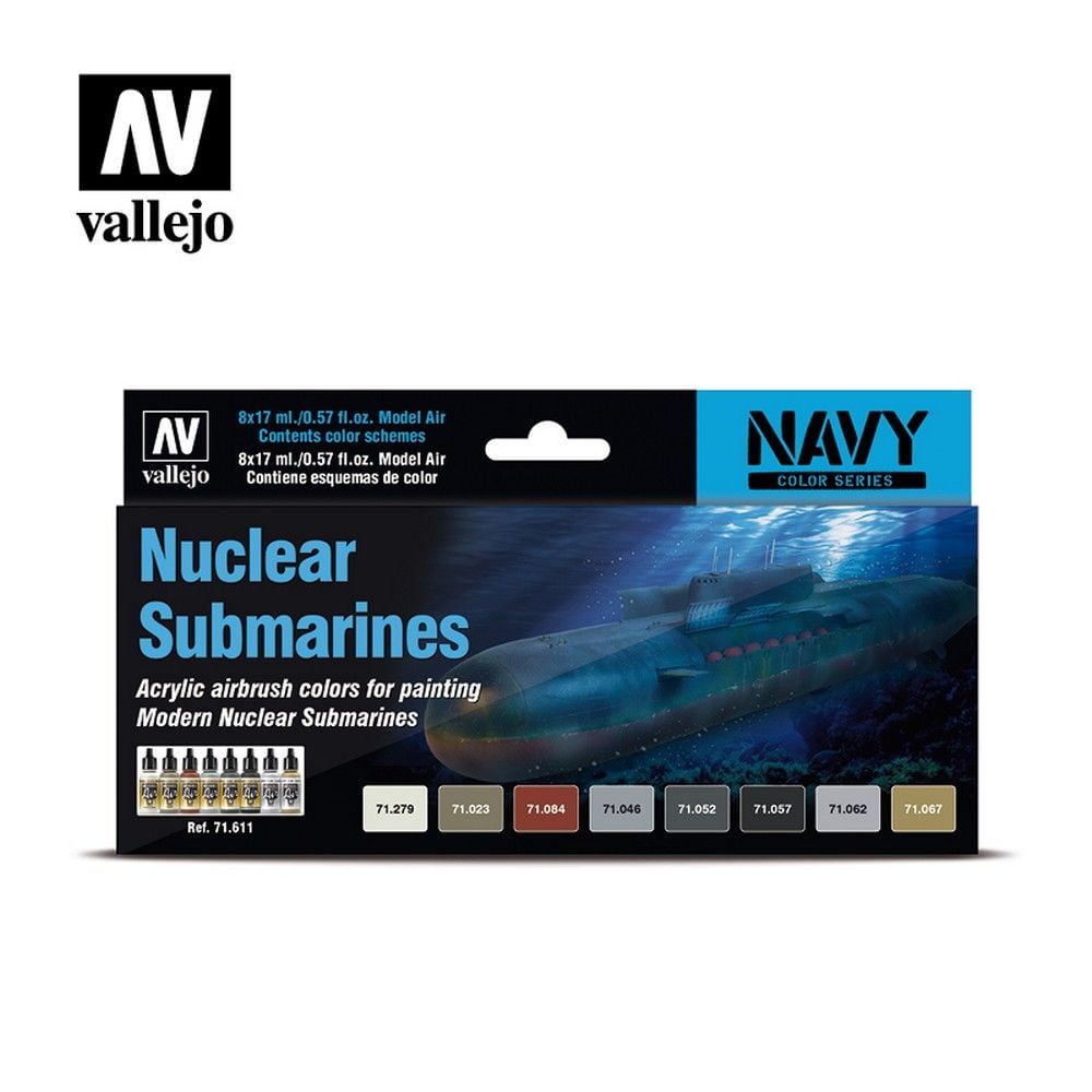 AV Vallejo Model Air Set - Nuclear Submarines