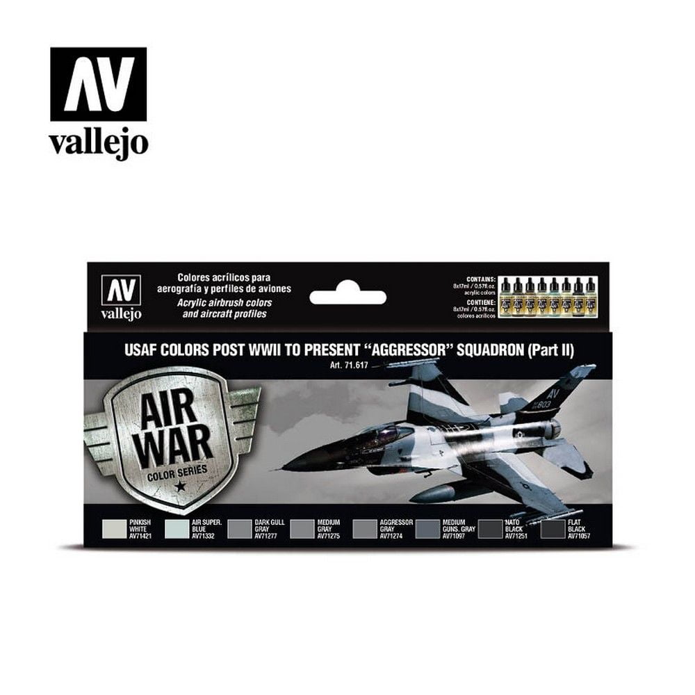 AV Vallejo Model Air Set - USAF ''Aggressor'' (Part II)