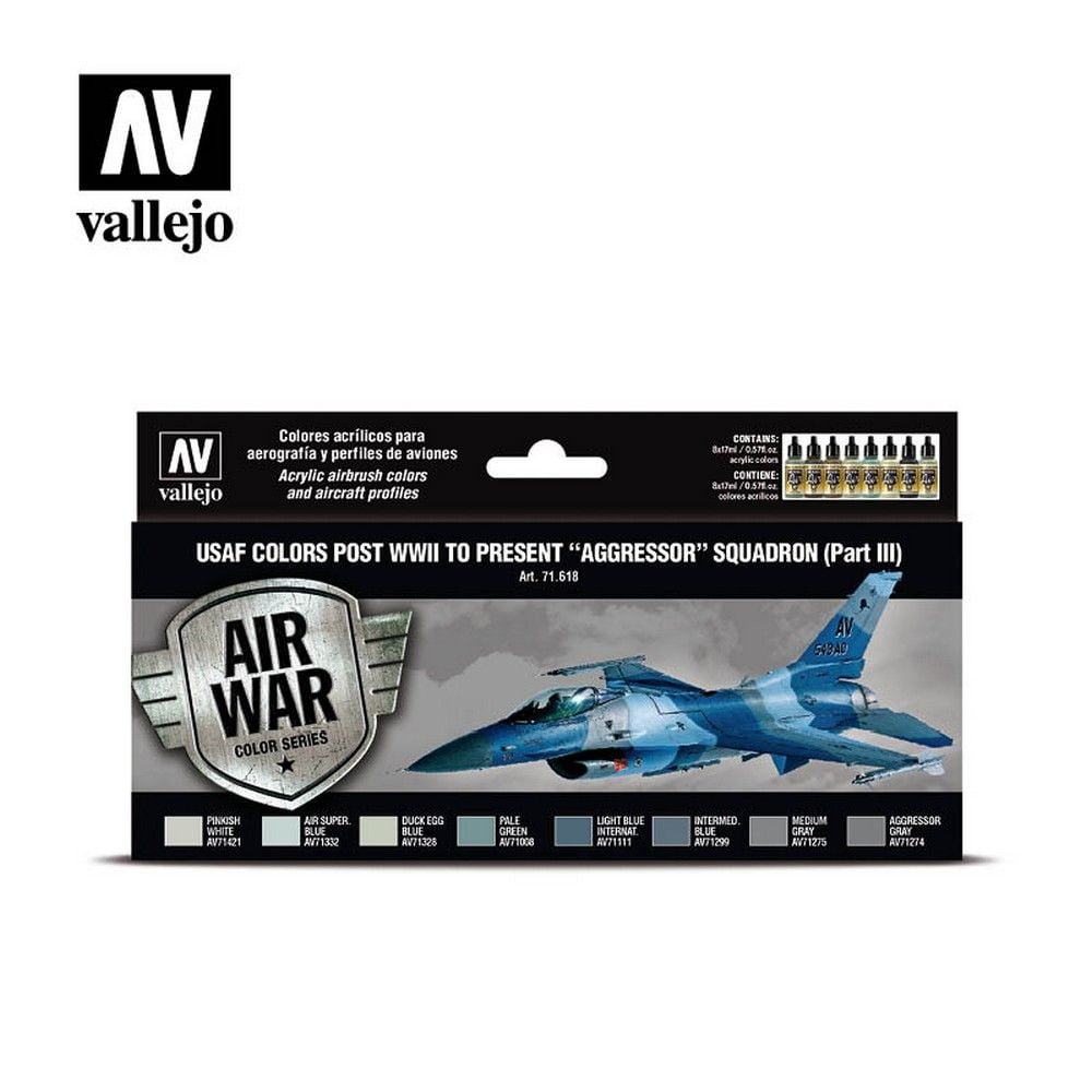 AV Vallejo Model Air Set - USAF ''Aggressor'' (Part III)