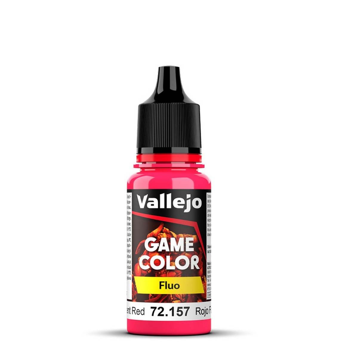 AV Vallejo Game Color 18ml - Fluo - Fluorescent Red