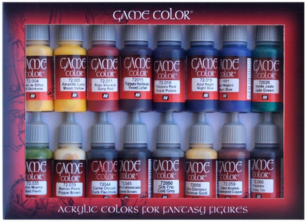Game Color Set - Advanced Set (x16)