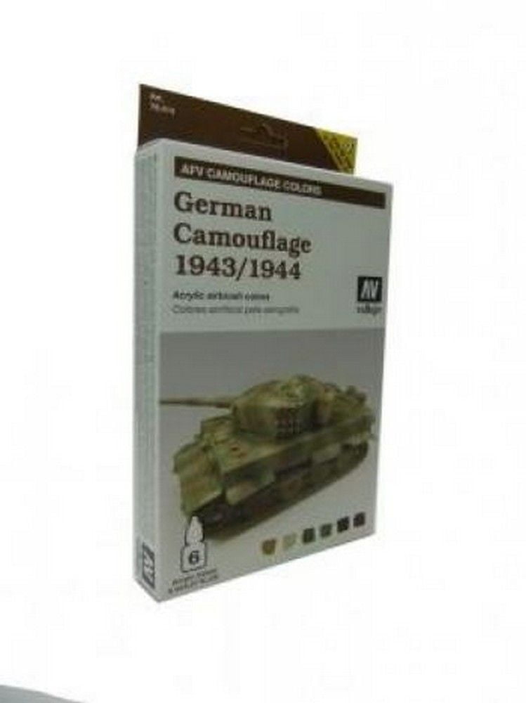 Armour Set - DAK Afrika Korp German Camouflage (6 x 8ml)